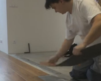 Ako nalepiť vinylovú podlahu